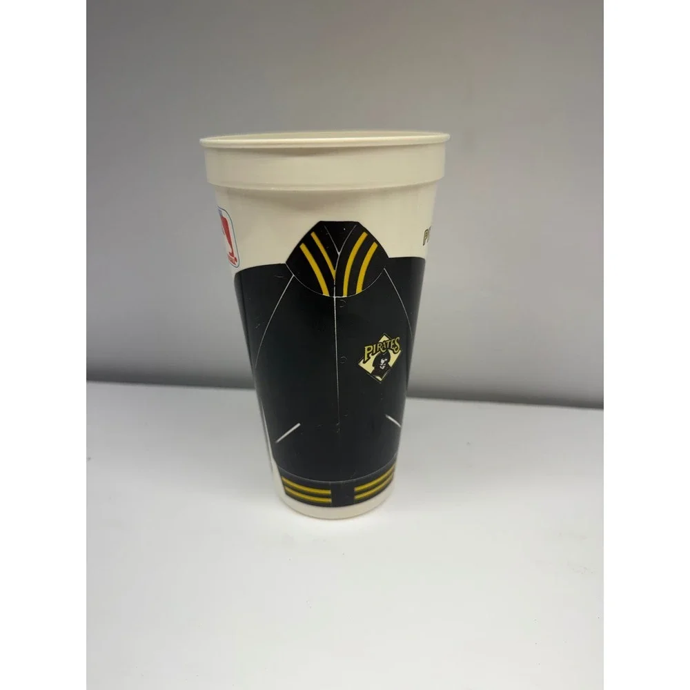 Vintage Pittsburgh Pirates ICEE Souvenir Cup MLB Baseball Dugout Jacket Graphic